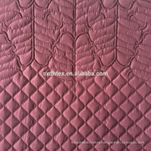 Winter womenswear down jacket fabric with quilting